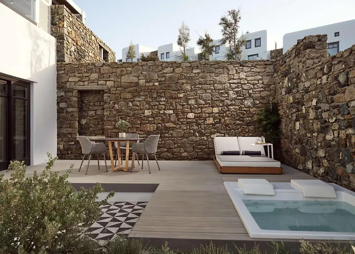 Hotel Semeli Coast Mykonos Curio Collection By Hilton Merchia Beach
